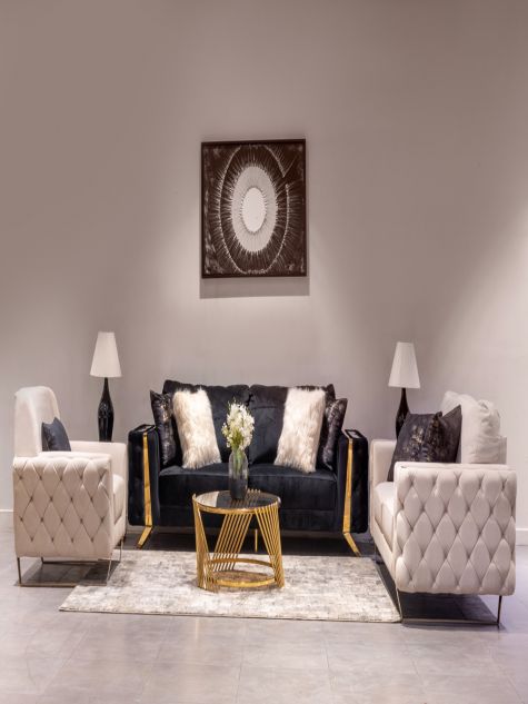 Modern luxury living room set