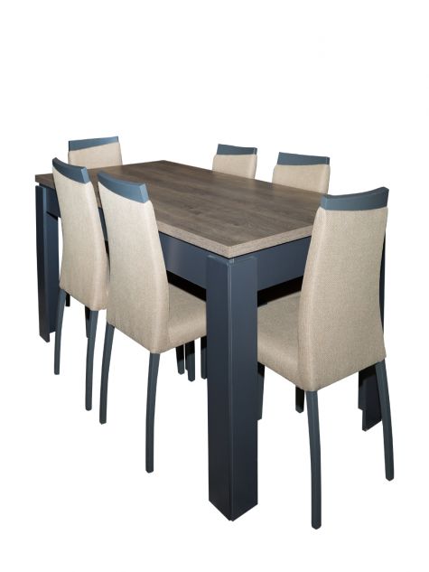MA-SIMPLY-DN Dining table with 6 chairs