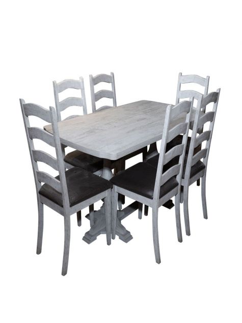 NUBI A428 - DN-RECT Dining table with 6 chairs