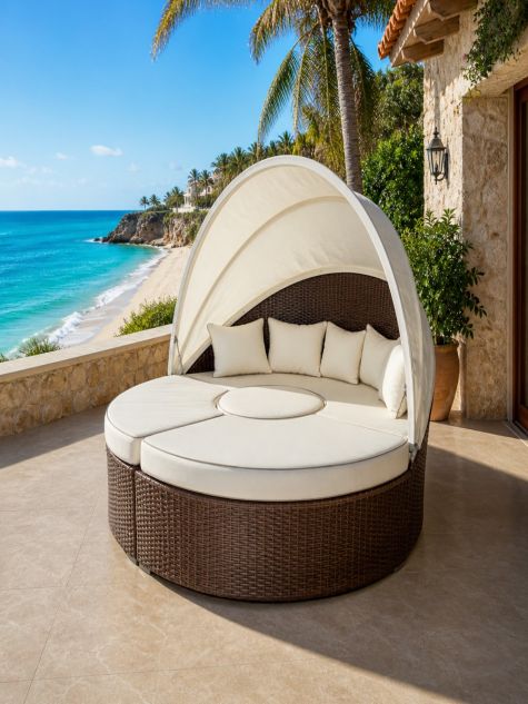 GO-026-9-BGE Outdoor bed