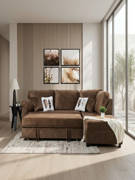 AE-840-36s-13 L-Shape with sofabed