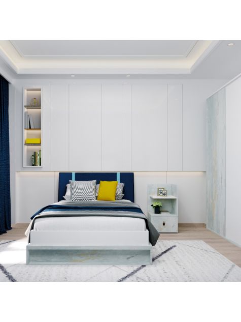 ORIGNAL-WHITE-BD Bedroom 120 cm