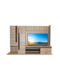 light wooden tv unit, living room, hub furniture