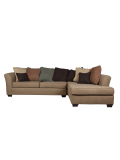 Hub Furniture • brown right L shaped sofa • brown right L shaped sofa • Hub Furniture