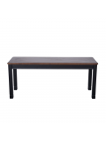black modern dining bench, Dining room furniture,Hub Furniture,dining room
