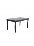 black wooden modern dining table, Dining room furniture,Hub Furniture,dining room
