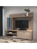 beige tv unit, living room, hub furniture