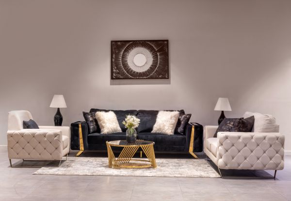 Modern luxury living room set