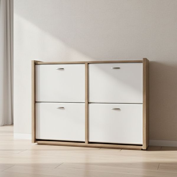 جزامة عريضة ابيض في بيج