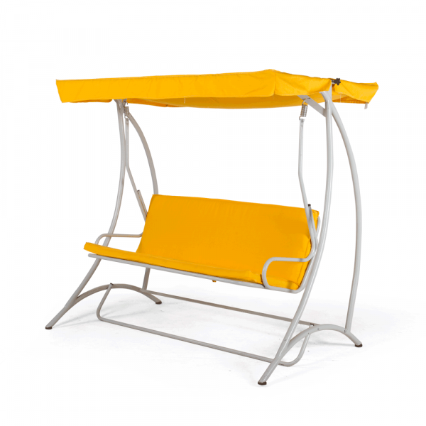 Yellow outdoor swing,hub furniture,garden furniture