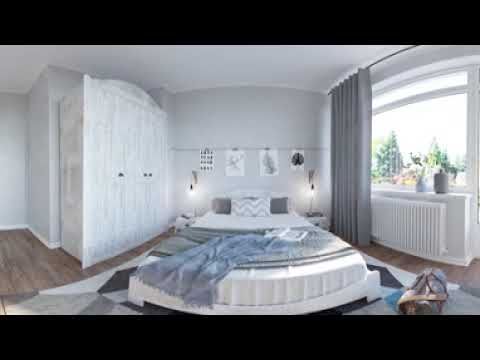 Off-white Modern Queen Bedroom