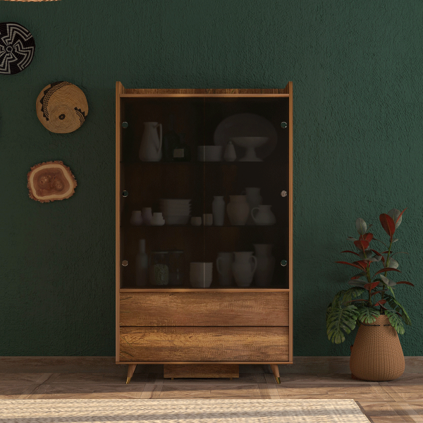 غرفة سفرة كاملة بني فاتح