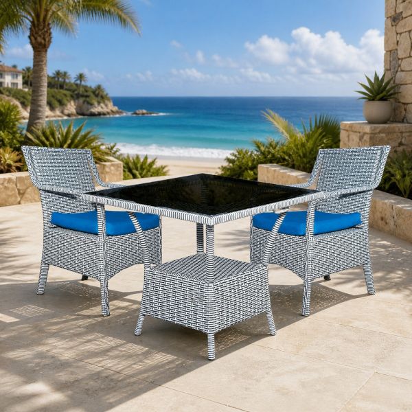 GO-308-WHITExBLACK Outdoor set