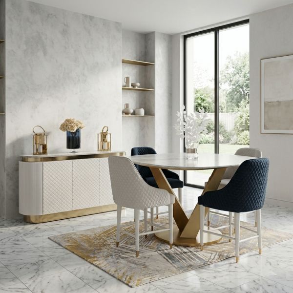 High chair dining room set 