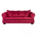 Red modern sofa set , red sofa set , red living room set , hub furniture egypt , living room furniture 